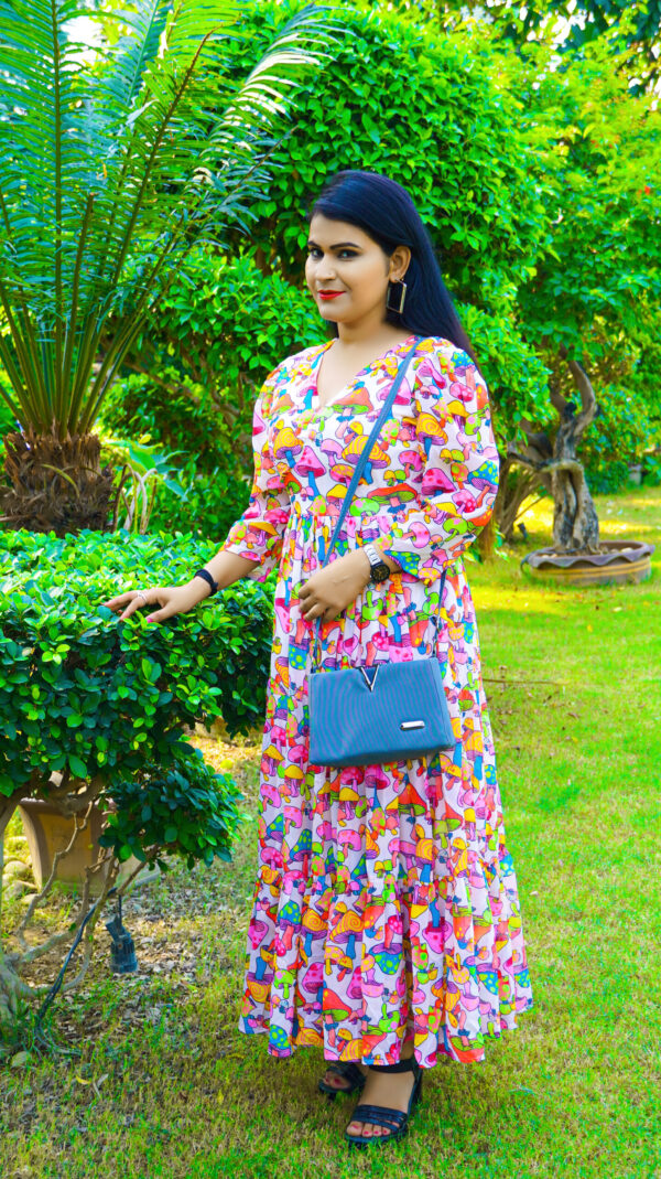 Nursury Print Multicolor Dress - Image 4