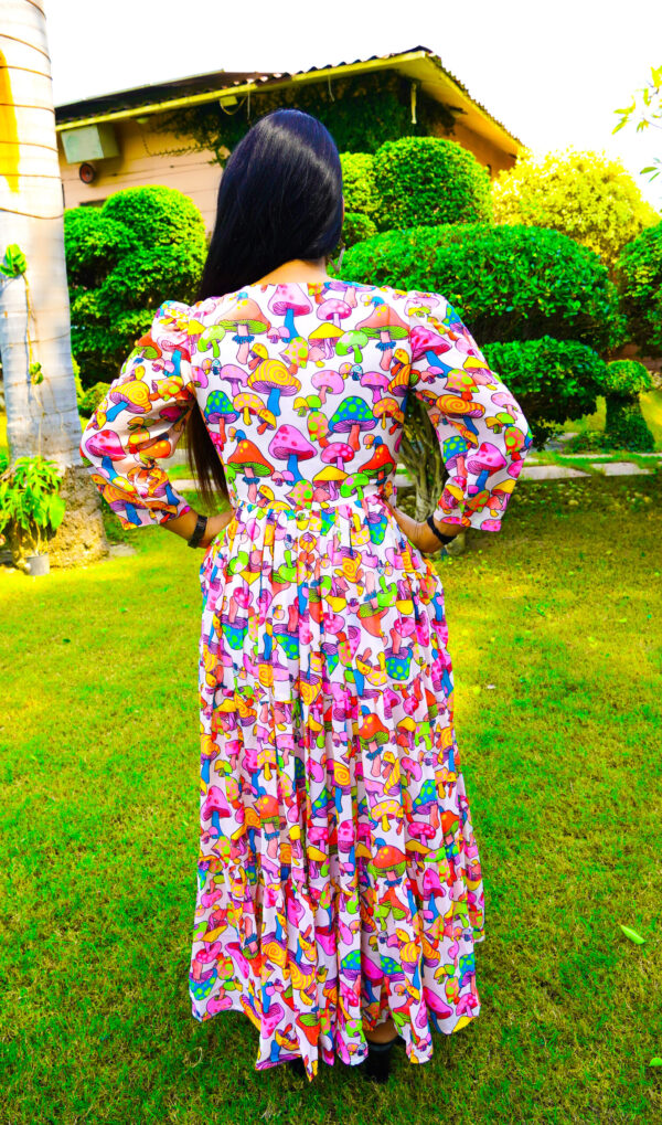 Nursury Print Multicolor Dress - Image 7