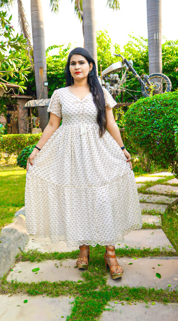 Ole Multicolor Maxi Dress - Image 2