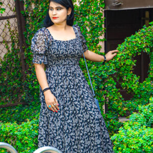 Luna Black Maxi Dress