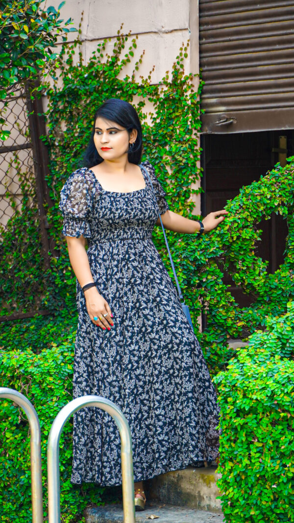 Luna Black Maxi Dress